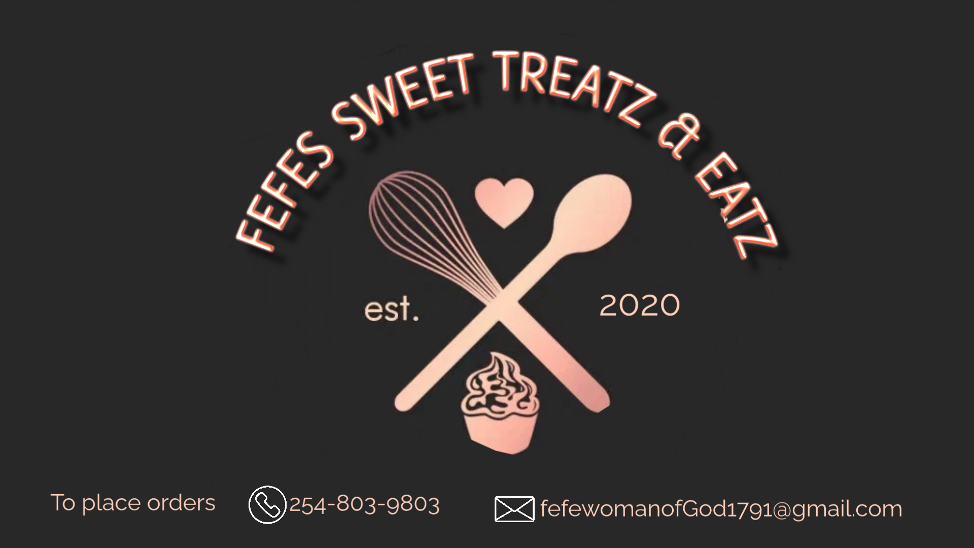 Sweet Treatz & Eatz business card design by 3DRC Media